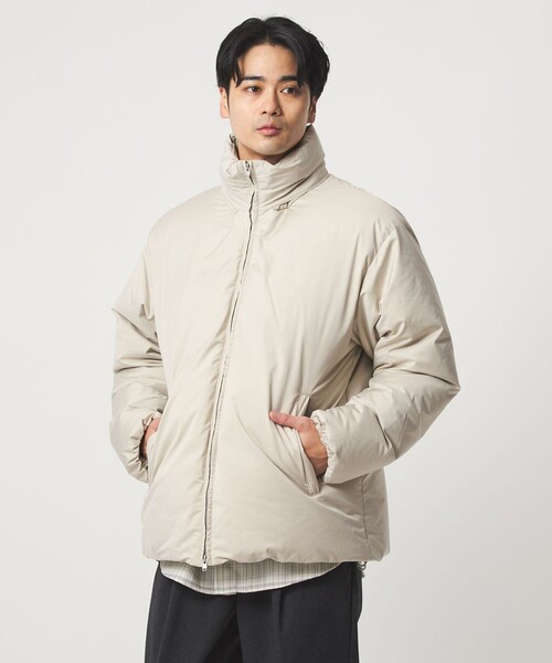 green label relaxing（グリーンレーベルリラクシング）の「DICROS スタンド ダウン ブルゾン -撥水-（ダウンジャケット/コート・メンズ・ブラック/ナチュラル/ロイヤルブルー・S/M/L/XL）」の13枚目の写真