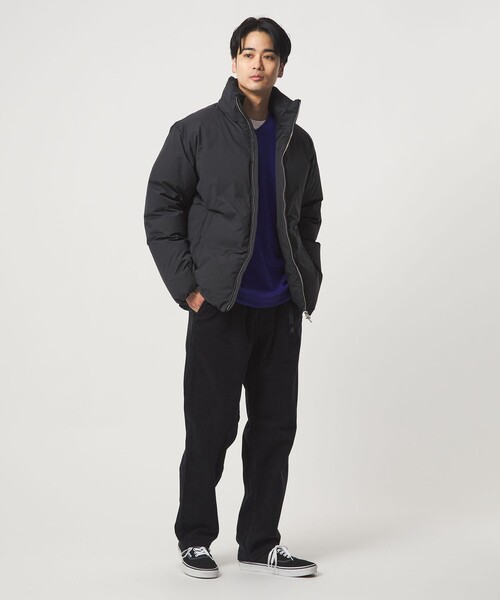 green label relaxing（グリーンレーベルリラクシング）の「DICROS スタンド ダウン ブルゾン -撥水-（ダウンジャケット/コート・メンズ・ブラック/ナチュラル/ロイヤルブルー・S/M/L/XL）」の18枚目の写真