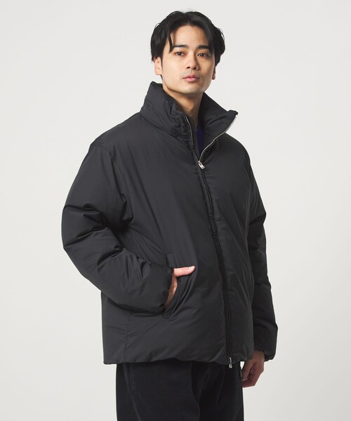 green label relaxing（グリーンレーベルリラクシング）の「DICROS スタンド ダウン ブルゾン -撥水-（ダウンジャケット/コート・メンズ・ブラック/ナチュラル/ロイヤルブルー・S/M/L/XL）」の19枚目の写真