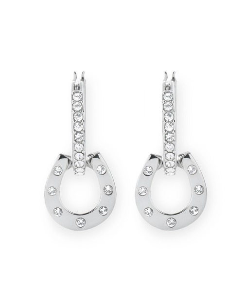 LANVIN en Bleu(ランバンオンブルー)の「馬蹄モチーフ ピアス(ピアス(両耳用)・レディース・ゴールド/シルバー・ONE SIZE)」の1枚目の写真