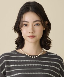 自由区（ジユウク）の「パールバー ネックレス（ネックレス）」