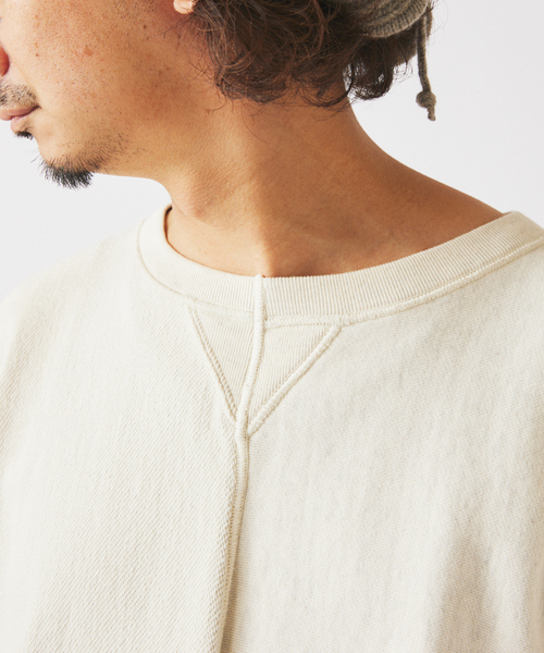 Champion（チャンピオン）の「CHAMPION / チャンピオン 別注 ”インサイドアウト”  スウェット（スウェット・メンズ・アイボリー/ブラック系その他/ネイビー・MEDIUM/X-LARGE/LARGE）」の4枚目の写真