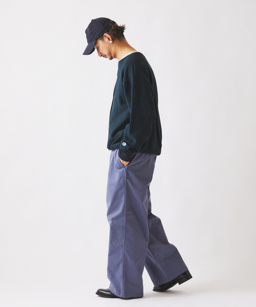 Champion（チャンピオン）の「CHAMPION / チャンピオン 別注 ”インサイドアウト”  スウェット（スウェット・メンズ・アイボリー/ブラック系その他/ネイビー・MEDIUM/X-LARGE/LARGE）」の10枚目の写真