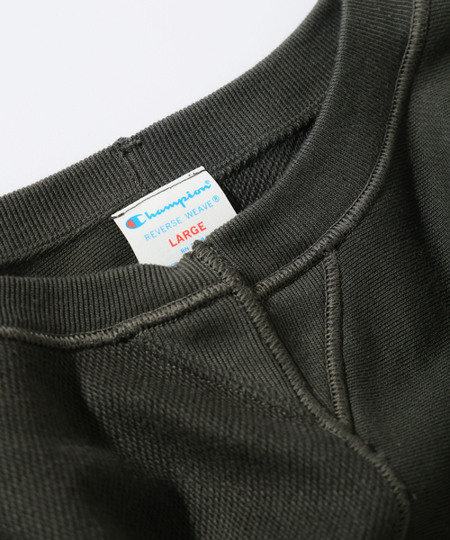Champion（チャンピオン）の「CHAMPION / チャンピオン 別注 ”インサイドアウト”  スウェット（スウェット・メンズ・アイボリー/ブラック系その他/ネイビー・MEDIUM/X-LARGE/LARGE）」の18枚目の写真