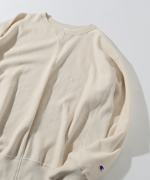 Champion（チャンピオン）の「CHAMPION / チャンピオン 別注 ”インサイドアウト”  スウェット（スウェット・メンズ・アイボリー/ブラック系その他/ネイビー・MEDIUM/X-LARGE/LARGE）」の22枚目の写真