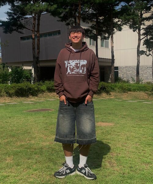 Millo Archive（ミロ アーカイブ）の「レイヤーウォッシュデニムバミューダパンツ[ディープブルー]（その他パンツ・メンズ・その他・MEDIUM/LARGE/X-LARGE）」の8枚目の写真