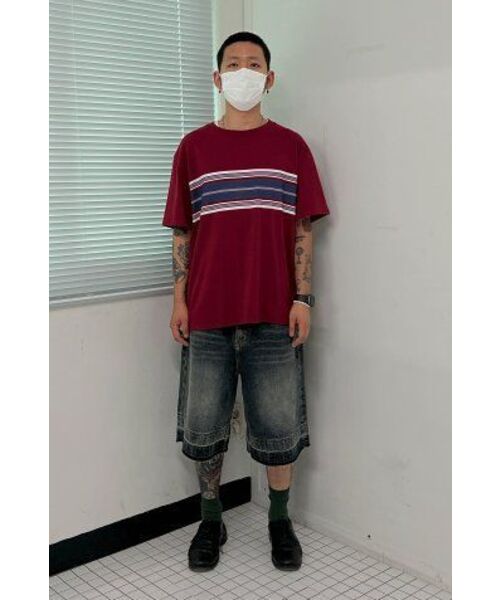Millo Archive（ミロ アーカイブ）の「レイヤーウォッシュデニムバミューダパンツ[ディープブルー]（その他パンツ・メンズ・その他・MEDIUM/LARGE/X-LARGE）」の15枚目の写真