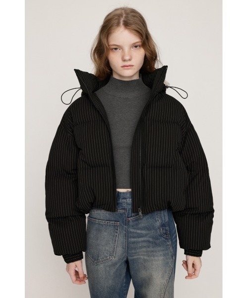 セール】2WAY STRIPE PUFFER BZ ツーウェイ ストライプ パッファー
