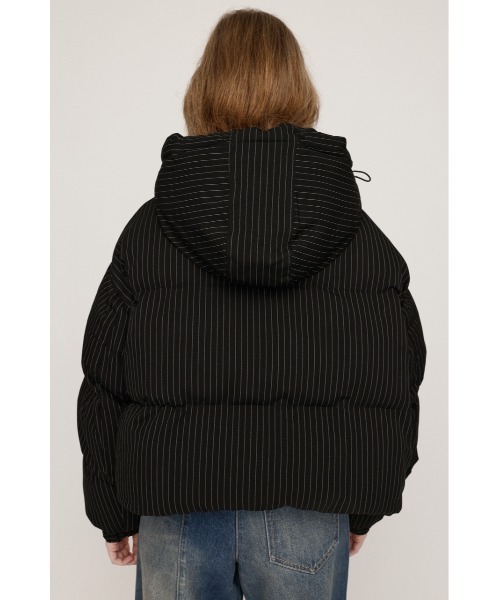 セール】2WAY STRIPE PUFFER BZ ツーウェイ ストライプ パッファー