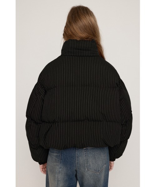 SLY（スライ）の「2WAY STRIPE PUFFER BZ ツーウェイ ストライプ パッ