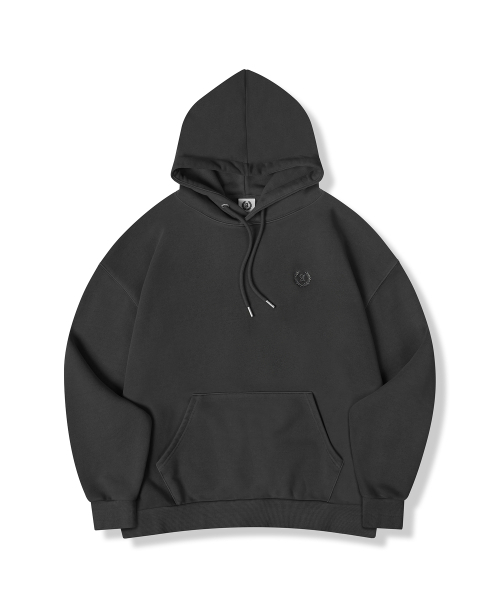 AVANDRESS（アバンドレス ）の「UNISEX LAUREL OVERSIZED HOODIE PIGMENT DEEP GREY（パーカー・レディース・チャコール・SMALL/MEDIUM/LARGE）」の2枚目の写真