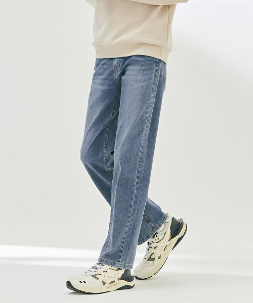 CHASECULT(チェイスカルト)の「男性インバンディングストレートエアデニムパンツ-DBRK2323C0N(デニムパンツ・メンズ・インディゴブルー・70/76/82/92/86)」の5枚目の写真