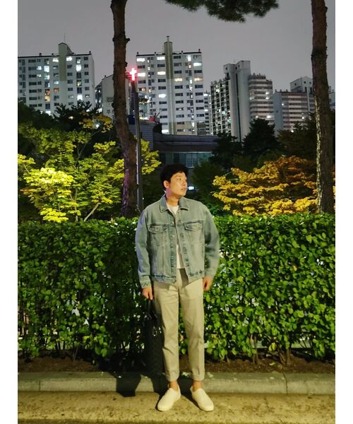 MUSINSA STANDARD（ムシンサスタンダード）の「テーパードCcinoパンツ[ライトグレー]（その他パンツ・メンズ・その他・26/27/28）」の12枚目の写真