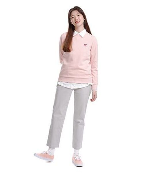 MUSINSA STANDARD（ムシンサスタンダード）の「テーパードCcinoパンツ[ライトグレー]（その他パンツ・メンズ・その他・26/27/28）」の14枚目の写真