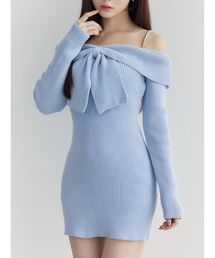 EATME | フロントリボンタイトワンピース(ワンピース)