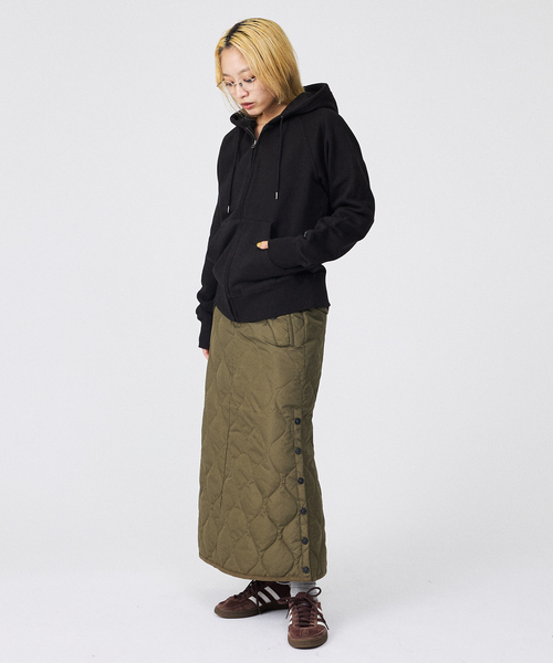 FRUIT OF THE LOOM(フルーツオブザルーム)の「【FRUIT OF THE LOOM/フルーツ オブ ザ ルーム】BASIC SWEAT ZIP HOODIE/パーカー/お出かけ/リラックス【WEB限定】(パーカー・レディース・アイボリー/グレー/ネイビー/ブラック・フリー)」の10枚目の写真