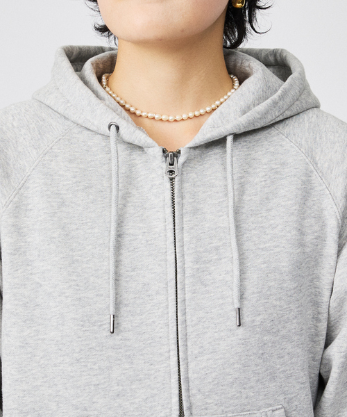 FRUIT OF THE LOOM(フルーツオブザルーム)の「【FRUIT OF THE LOOM/フルーツ オブ ザ ルーム】BASIC SWEAT ZIP HOODIE/パーカー/お出かけ/リラックス【WEB限定】(パーカー・レディース・アイボリー/グレー/ネイビー/ブラック・フリー)」の19枚目の写真