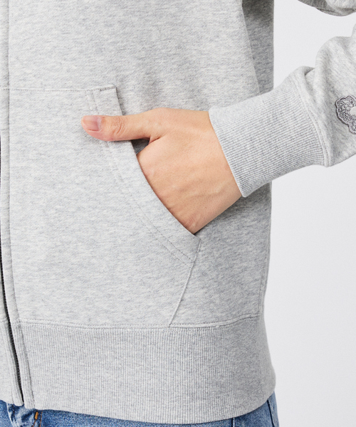FRUIT OF THE LOOM(フルーツオブザルーム)の「【FRUIT OF THE LOOM/フルーツ オブ ザ ルーム】BASIC SWEAT ZIP HOODIE/パーカー/お出かけ/リラックス【WEB限定】(パーカー・レディース・アイボリー/グレー/ネイビー/ブラック・フリー)」の20枚目の写真