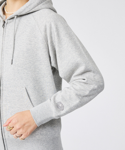FRUIT OF THE LOOM(フルーツオブザルーム)の「【FRUIT OF THE LOOM/フルーツ オブ ザ ルーム】BASIC SWEAT ZIP HOODIE/パーカー/お出かけ/リラックス【WEB限定】(パーカー・レディース・アイボリー/グレー/ネイビー/ブラック・フリー)」の21枚目の写真