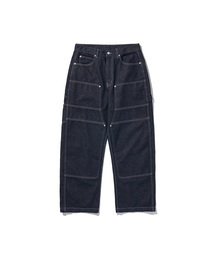 HISHANDER（ヒズハンダー）の「DOUBLE KNEE DENIM PANTS [Indigo]（デニムパンツ）」