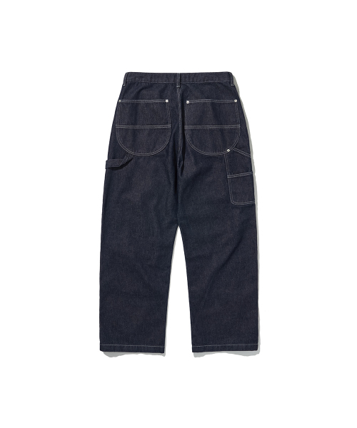 HISHANDER（ヒズハンダー）の「DOUBLE KNEE DENIM PANTS [Indigo]（デニムパンツ・メンズ・その他・1/2/3）」の3枚目の写真