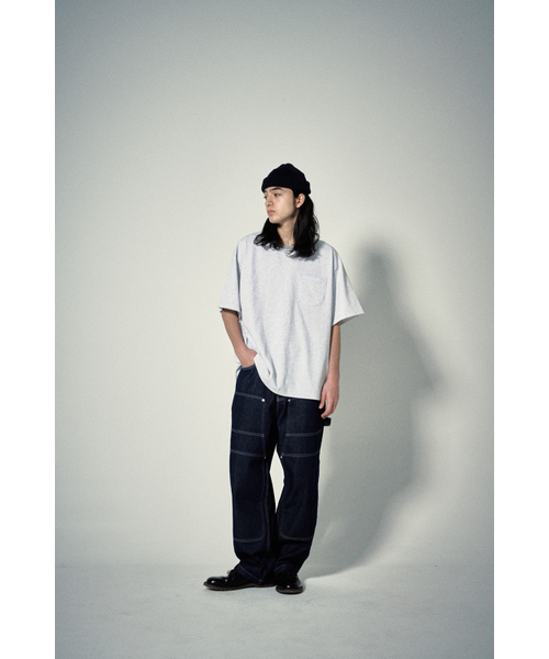 HISHANDER（ヒズハンダー）の「DOUBLE KNEE DENIM PANTS [Indigo]（デニムパンツ・メンズ・その他・1/2/3）」の14枚目の写真