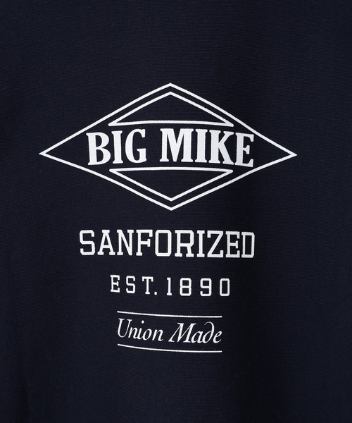 BIG MIKE(ビッグマイク)の「BIG MIKE ヘビーウェイト プルオーバートレーナー(スウェット・メンズ・ブラック/ネイビー/チャコール・L/M)」の15枚目の写真