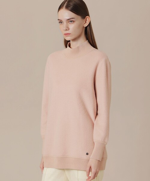 MACKINTOSH LONDON（マッキントッシュ ロンドン）の「フラッシュドソフトカラーニットプルオーバー（ニット/セーター・レディース・ピンク系その他2/グレー系その他・38）」の2枚目の写真