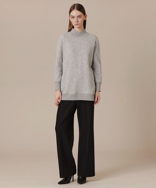 MACKINTOSH LONDON（マッキントッシュ ロンドン）の「フラッシュドソフトカラーニットプルオーバー（ニット/セーター・レディース・ピンク系その他2/グレー系その他・38）」の3枚目の写真