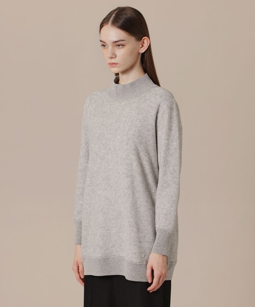 MACKINTOSH LONDON（マッキントッシュ ロンドン）の「フラッシュドソフトカラーニットプルオーバー（ニット/セーター・レディース・ピンク系その他2/グレー系その他・38）」の6枚目の写真