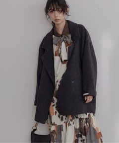 【新品タグ付き】Eimee Law アニマル柄ミドル丈アウター Eimee Law & LHELBIE 公式オンラインストア