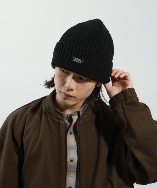 BAYFLOW（ベイフロー）の「ベーシックアクリルワッチ（ニットキャップ/ビーニー・メンズ・グレー/ブラック/ブラウン/オレンジ/アイボリー・FREE）」の9枚目の写真