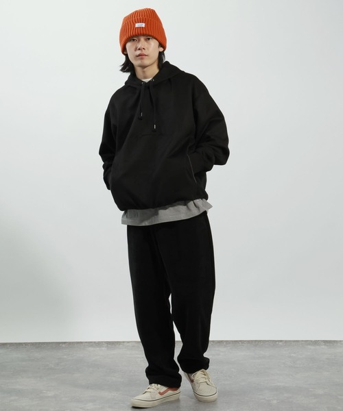 BAYFLOW（ベイフロー）の「ベーシックアクリルワッチ（ニットキャップ/ビーニー・メンズ・グレー/ブラック/ブラウン/オレンジ/アイボリー・FREE）」の11枚目の写真