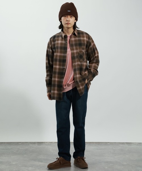 BAYFLOW（ベイフロー）の「ベーシックアクリルワッチ（ニットキャップ/ビーニー・メンズ・グレー/ブラック/ブラウン/オレンジ/アイボリー・FREE）」の14枚目の写真