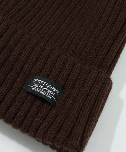 BAYFLOW（ベイフロー）の「ベーシックアクリルワッチ（ニットキャップ/ビーニー・メンズ・グレー/ブラック/ブラウン/オレンジ/アイボリー・FREE）」の16枚目の写真
