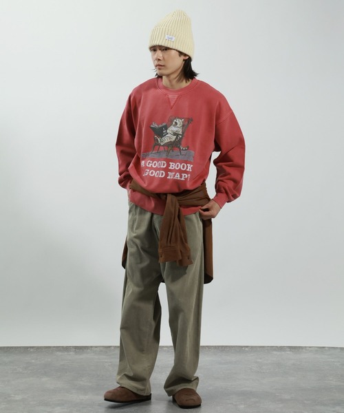 BAYFLOW（ベイフロー）の「ベーシックアクリルワッチ（ニットキャップ/ビーニー・メンズ・グレー/ブラック/ブラウン/オレンジ/アイボリー・FREE）」の18枚目の写真