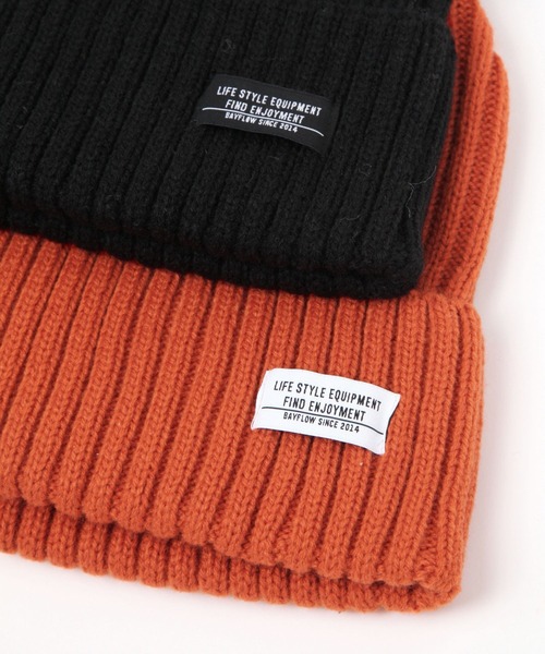 BAYFLOW（ベイフロー）の「ベーシックアクリルワッチ（ニットキャップ/ビーニー・メンズ・グレー/ブラック/ブラウン/オレンジ/アイボリー・FREE）」の21枚目の写真