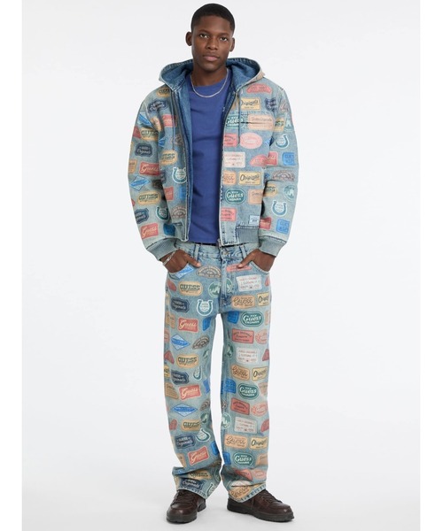Guess(ゲス)の「GUESS Originals Baggy Pant デニムパンツ(デニムパンツ・メンズ・インディゴブルー・32inch/30inch/28inch/31inch/29inch)」の3枚目の写真