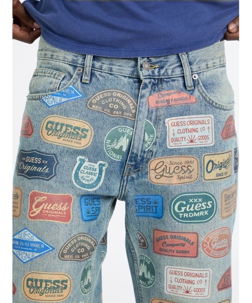 Guess(ゲス)の「GUESS Originals Baggy Pant デニムパンツ(デニムパンツ・メンズ・インディゴブルー・32inch/30inch/28inch/31inch/29inch)」の7枚目の写真