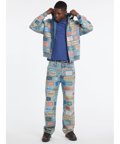 Guess(ゲス)の「GUESS Originals Baggy Pant デニムパンツ(デニムパンツ・メンズ・インディゴブルー・32inch/30inch/28inch/31inch/29inch)」の4枚目の写真