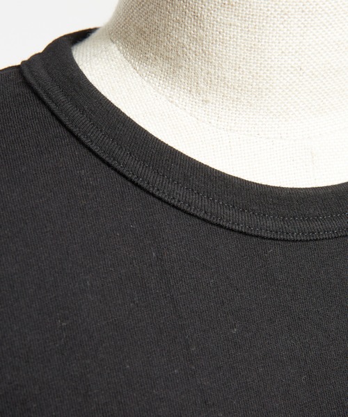 gomme（ゴム）の「クシュドＴ（Tシャツ/カットソー・レディース・チャコールグレー/ブラック/ホワイト/オレンジ・MEDIUM）」の16枚目の写真