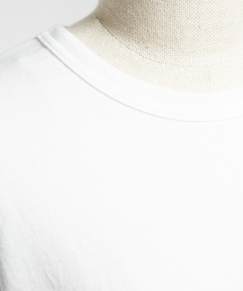 gomme（ゴム）の「クシュドＴ（Tシャツ/カットソー・レディース・チャコールグレー/ブラック/ホワイト/オレンジ・MEDIUM）」の9枚目の写真