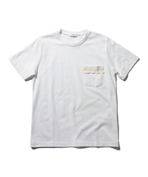BEAMS LIGHTS Men's | BEAMS LIGHTS / フリンジポケットクルーネックTシャツ（日本製）(Tシャツ/カットソー)