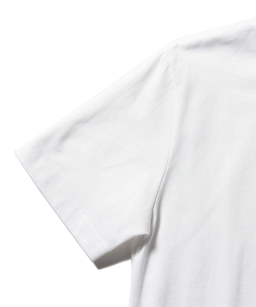 BEAMS LIGHTS Men's（ビームスライツ メンズ）の「BEAMS LIGHTS / フリンジポケットクルーネックTシャツ（日本製）（Tシャツ/カットソー・メンズ・ホワイト/オリーブ・X-LARGE/SMALL/MEDIUM/LARGE）」の5枚目の写真