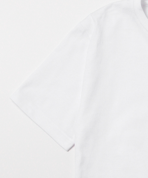 BEAMS LIGHTS Men's（ビームスライツ メンズ）の「BEAMS LIGHTS / フリンジポケットクルーネックTシャツ（日本製）（Tシャツ/カットソー・メンズ・ホワイト/オリーブ・X-LARGE/SMALL/MEDIUM/LARGE）」の9枚目の写真