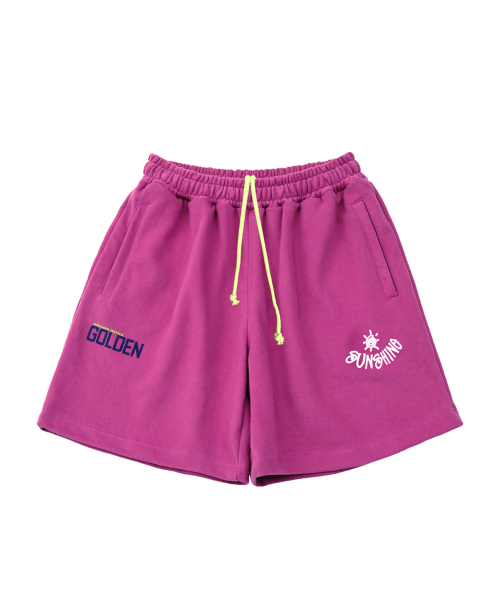GOLDEN SNSHINE(ゴールデン サンシャイン)の「Sunshine sweat shorts_Purple(その他パンツ・レディース・その他・MEDIUM/LARGE)」の8枚目の写真