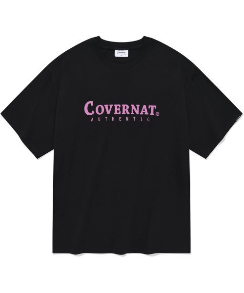 COVERNAT(カバーナット)の「アセンティックロゴTシャツブラック(Tシャツ/カットソー・レディース・その他・LARGE/MEDIUM/SMALL/X-LARGE/XX-LARGE/X-SMALL)」の1枚目の写真