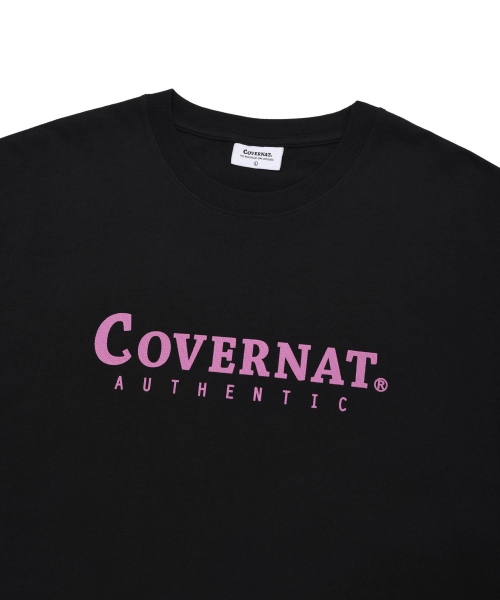 COVERNAT(カバーナット)の「アセンティックロゴTシャツブラック(Tシャツ/カットソー・レディース・その他・LARGE/MEDIUM/SMALL/X-LARGE/XX-LARGE/X-SMALL)」の3枚目の写真