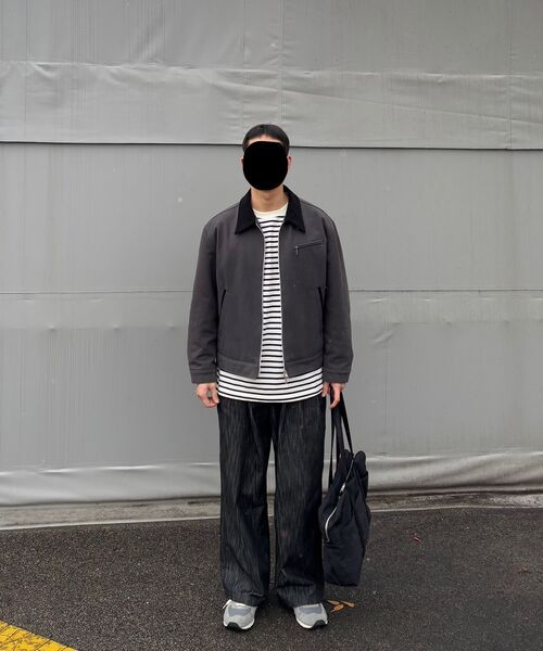 DRAW FIT（ドローフィット）の「コントラストワークトラッカージャケット [D.GREY]（デニムジャケット・メンズ・その他・LARGE/X-LARGE/MEDIUM）」の10枚目の写真