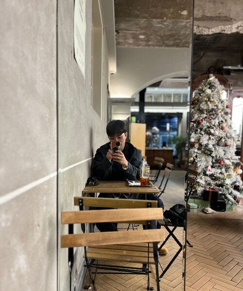 DRAW FIT（ドローフィット）の「コントラストワークトラッカージャケット [D.GREY]（デニムジャケット・メンズ・その他・LARGE/X-LARGE/MEDIUM）」の12枚目の写真